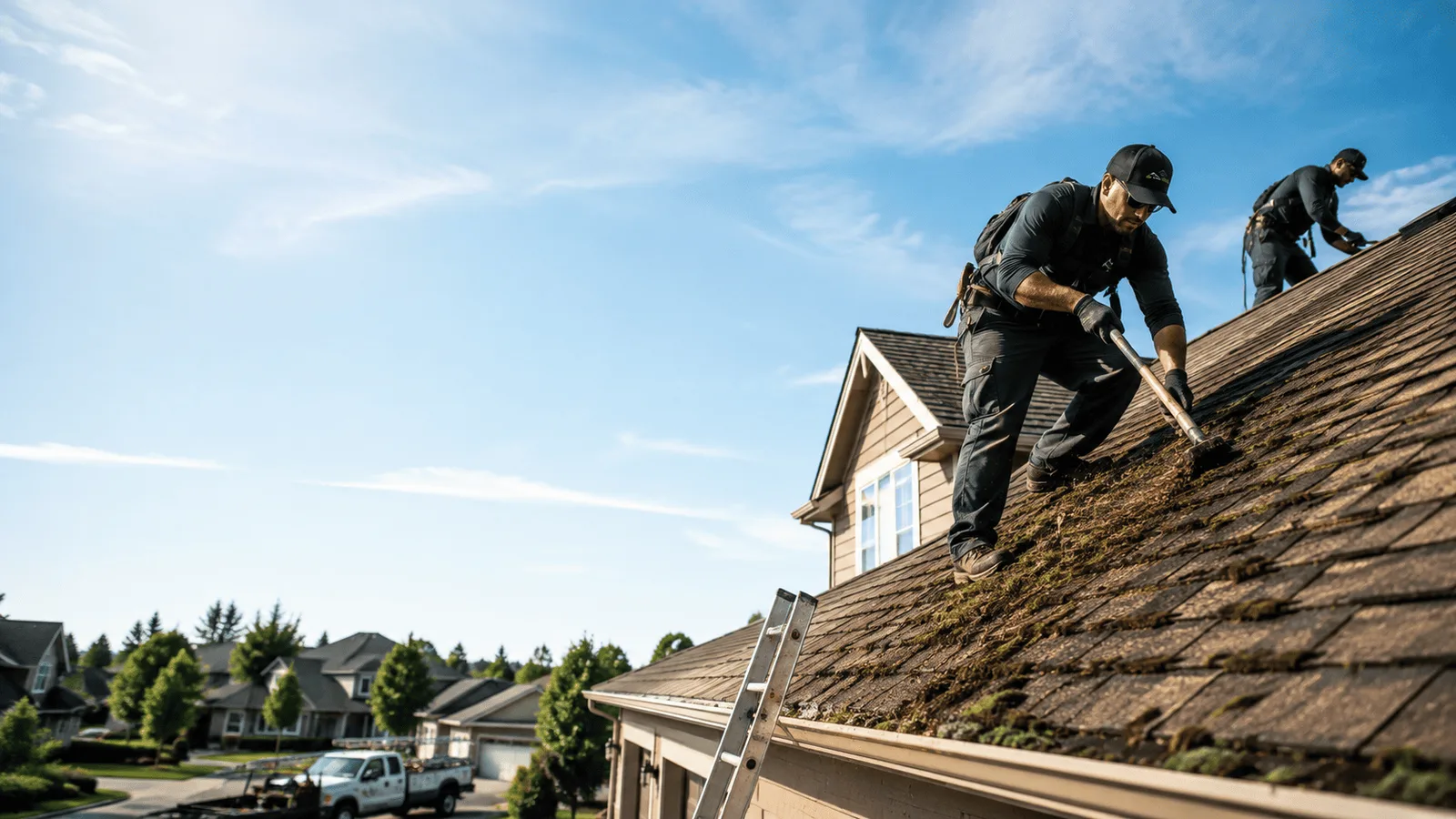 Roof Moss Removal in Cogan Station, PA near me